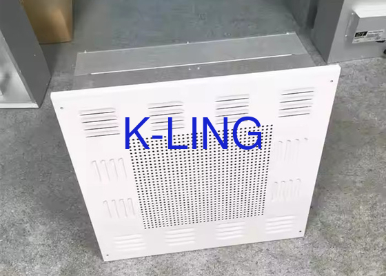 Caja de filtro HEPA de acero recubierta en polvo de 200 CFM con bajo nivel de ruido ≤ 50 dB y larga vida útil