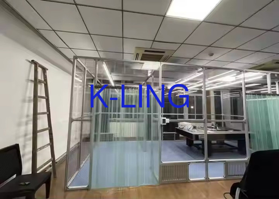 4.0m*2.0m*2.2m Modular Clean Booth con 99,99% de eficiencia Sistema de filtración HEPA