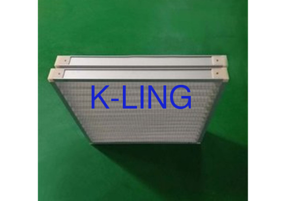 Eficiencia del filtro de purificador de aire de panel pliado 46mm/96mm G4 Porosidad de 5um