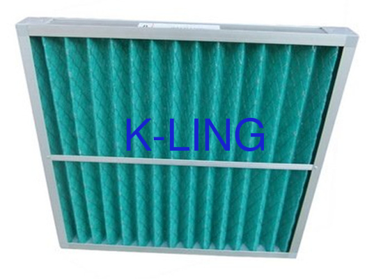 G4-F9 Filtro de aluminio con panel plissado Filtro de aire de 32 a 120 °F Rango de temperatura