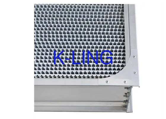 Filtro de purificador de aire de aleación de aluminio de grado ULPA con filtración de fibra de vidrio