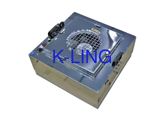 Unidad de filtro de ventilador de 110V con consumo de energía de 50W y material SS