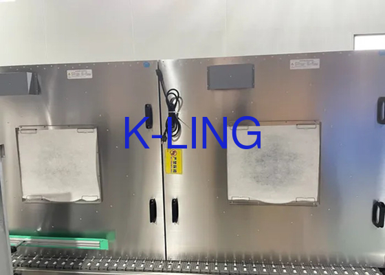 Unidad de filtro de ventilador de 110V con consumo de energía de 50W y material SS