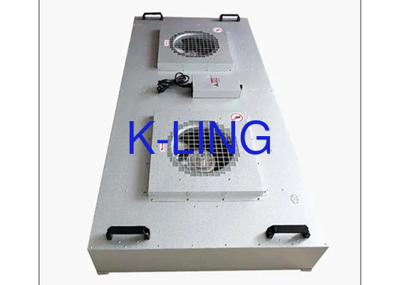 Unidad de filtro de ventilador industrial 650 X 650 X 350 mm Blanco para entornos controlados