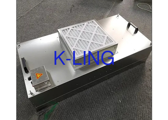 Unidad de filtro de ventilador industrial con peso de 35 kg y bajo nivel de ruido