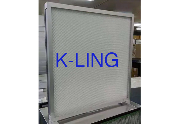 Filtro HEPA de mini pliegues con tablillas para un rendimiento de filtración efectivo