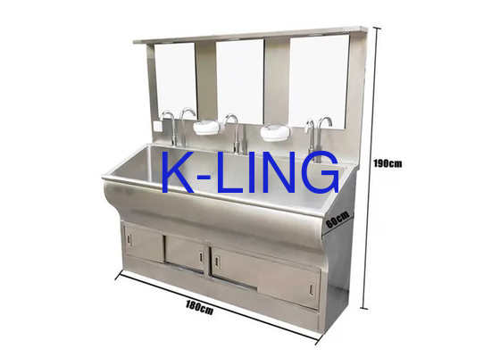 Equipo de sala limpia de grifo de agua de inducción infrarroja con capacidad 1/2/3/ altura personalizada 420mm-570mm