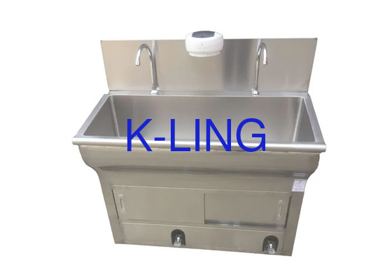 El lavabo de lavado médico del hospital diseño original tamaño personalizado para el cuarto limpio