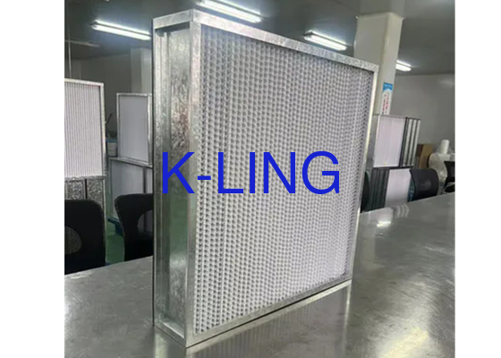 Sistema de aire de cuarto limpio U15 Filtro con material sellador de poliuretano