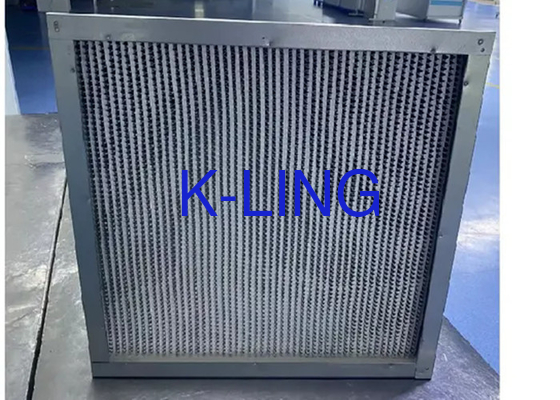 Resistencia a altas temperaturas Filtro de aire ULPA y medios de fibra de vidrio ultrafinos Temperatura máxima de funcionamiento 200°C