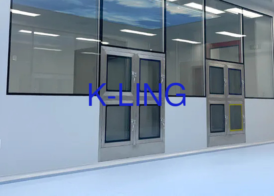 Accesorios Caja de pases con bisagras y luz UV Solución definitiva para el cuarto limpio