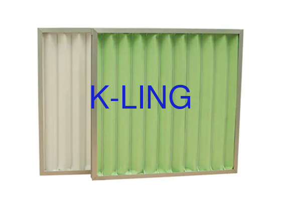 Filtros de aire de horno de paneles plissados profundos de HVAC de alto rendimiento Merv8 Merv11 Merv13 Filtros de aire de HVAC para unidades de AC