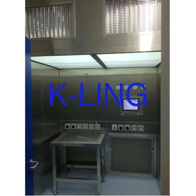 Cabina de distribución de capacidad personalizada con filtros de paso de filtración H13 F6 G3 y F8.H13