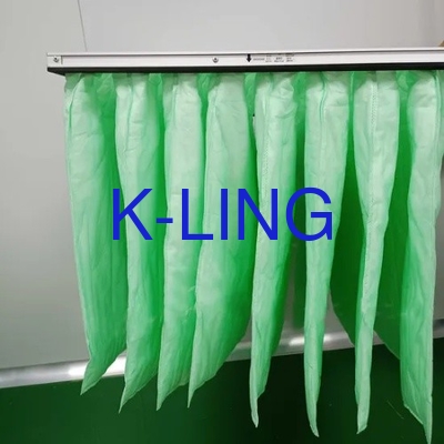Filtro de aire de bolsillo para purificador de aire temperatura máxima 85C temperatura alta
