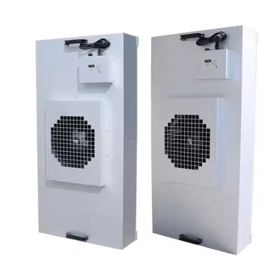 Unidad de filtro de ventilador de purificación de clase 100-1000 en acero y plata recubiertos en polvo para máxima eficiencia