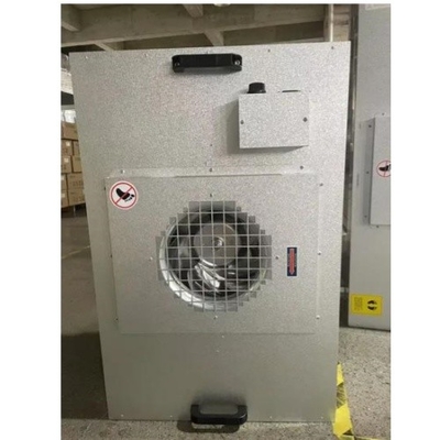 Unidad de filtro de ventilador de tipo centrífugo con volumen de aire nominal de 900 m3/h y acabado plateado