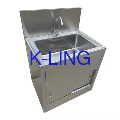 1175*875*350mm Lavabo de acero inoxidable 6 x 2 PCS lámpara UV para limpieza higiénica y de trabajo pesado