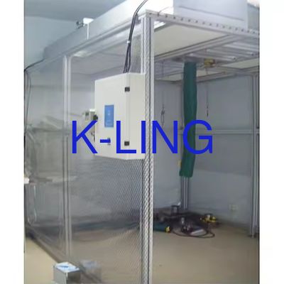 Sala limpia de pared blanda Clase 1000 con instalación sencilla y eficiencia