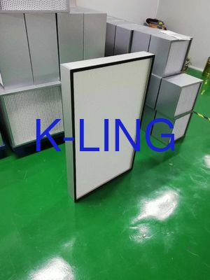 Industrial Grade H14 cleanroom ceiling HEPA Air Filter with Aluminum Frame and AB Glue Seal