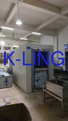 Ducha de Aire para Salas Limpias de Acero Inoxidable de Tamaño Personalizable con Flujo de Aire de Alta Velocidad para Entrada a Gran Escala