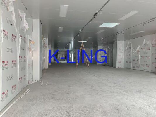 Sala Limpia de Pared Dura y Pared Blanda con Panel Sándwich de Lana de Roca de Magnesio de Vidrio de 50 mm para Techo y Pared, Ideal para Soluciones de Salas Limpias