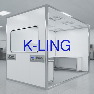 Sala limpia modular con filtro HEPA 99,995%@0,3um Eficiencia para un entorno libre de polvo e instalación modular