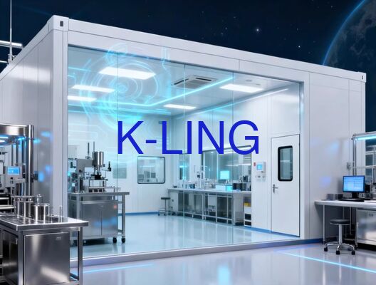 Sala limpia modular de clase 1000 con espesor de 50 mm y filtros HEPA/ULPA para la fabricación de semiconductores