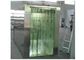 Gabinete del material del SUS 304 de la ducha de aire del sitio limpio de la puerta de la cortina del PVC