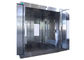 Caja de paso industrial del recinto limpio de la ducha de aire para el sitio limpio, tipo puertas del oscilación