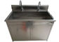 Fregadero médico de acero inoxidable modificado para requisitos particulares del lavado a mano de 304 equipos del sitio limpio