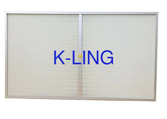 Filtro HEPA con sello de gel de fábrica GMP con eficiencia del 99,99% a 0,3 um para purificación del aire de sala limpia
