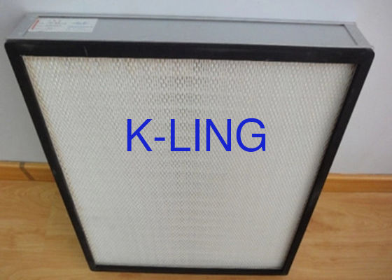 Filtro de aire HEPA de mini pliegue de 24x24 pulgadas con marco de aluminio y eficiencia H12-H14 para la purificación del aire