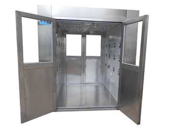 Sitio limpio electrónico de la ducha de aire del dispositivo de seguridad con el panel de control automático el soplar y del Lcd