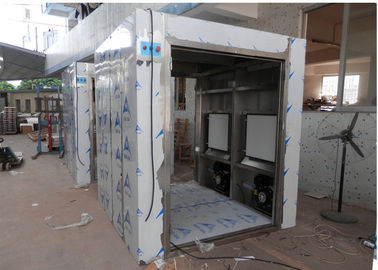 Paso/túnel de la ducha de aire del acero inoxidable con el sistema de control de la microelectrónica