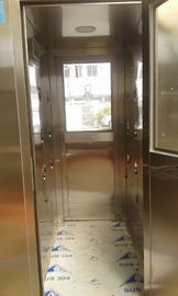Ducha de aire farmacéutica del acero inoxidable del GMP con el lado tres que sopla 380V/60HZ