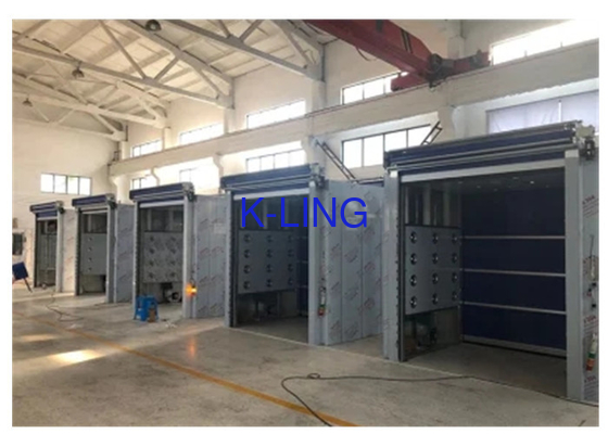 Equipo automático del sitio limpio del túnel de la ducha de aire del cargo de la puerta del PVC de la inducción