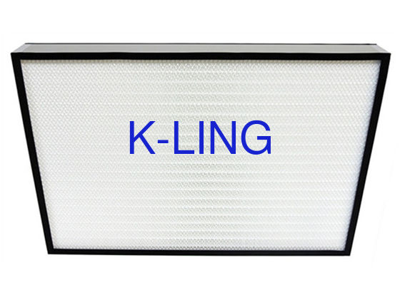 Filtro de aluminio sacado de Mini Pleat HEPA del marco sin la certificación del separador ISO