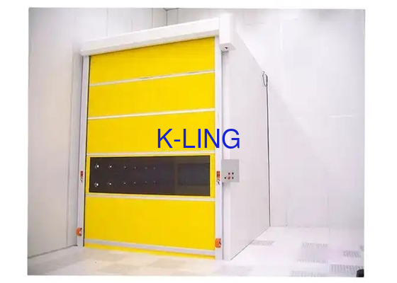 Túnel giratorio de la ducha de aire del cargo de 360 grados con la pantalla LCD rodante de la puerta