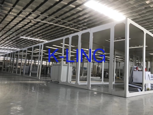 Sitio limpio de Softwall del grado del filtro de la eficacia alta H13-H14 para el ruido industrial de ≤60dB