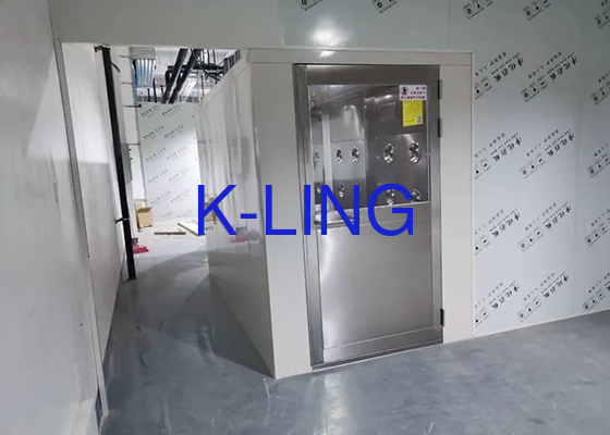 Suministro de energía 220V 50Hz Ducha de aire de sala limpia Nivel de ruido ≤60 DB Personalizado