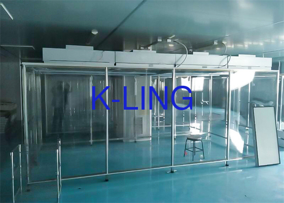 Cabina de flujo laminar personalizable para laboratorios Velocidad del viento 0,3-0,5 m/s Iluminación ≥ 300 Lux