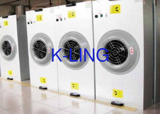 Unidad de filtro de ventilador de plástico de 200 CFM para un flujo de aire óptimo y ambientes de sala limpia