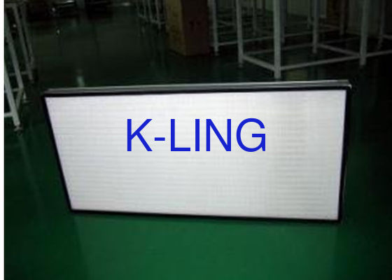 Cuadro de aleación de aluminio industrial ULPA / HEPA filtro de aire tamaño personalizado