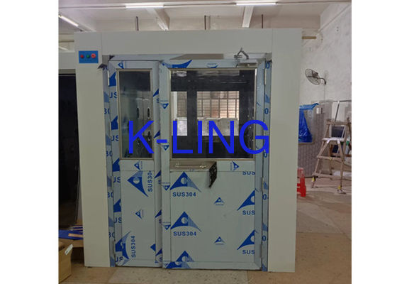 Luz LED Tunel de ducha de aire personalizado con sistema de bloqueo y filtro HEPA