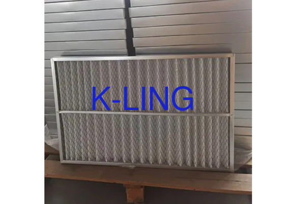 Sistema de ventilación prefiltrado personalizado Filtro de aire con redes de protección galvanizadas / de aluminio