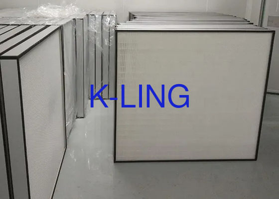 Flujo de aire Filtro de aire HEPA con 99,995% de eficiencia y velocidad de aire de 0,45 m/s