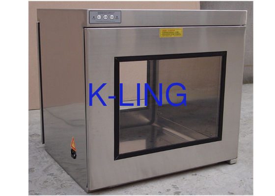 Caja de paso del recinto limpio H13/H14 del filtro de Hepa/paso estáticos del recinto limpio a través de cámaras