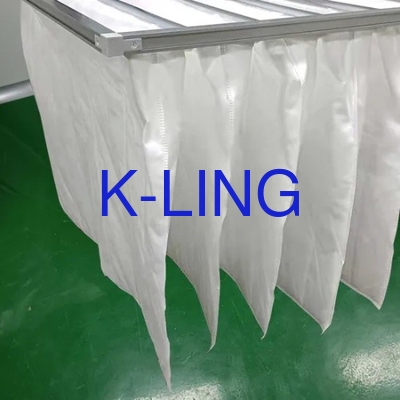 Filtro de aire de bolsillo medio para purificador de aire Producto estándar ISO9001