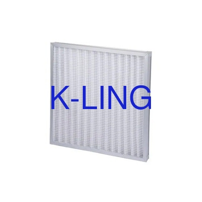 Rate de eliminación de olores 95% Panel plissado filtro de aire para y finalmente resistencia 150-250