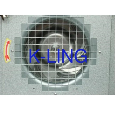 Unidad de filtro de ventilador de tipo centrífugo con volumen de aire nominal de 900 m3/h y acabado plateado